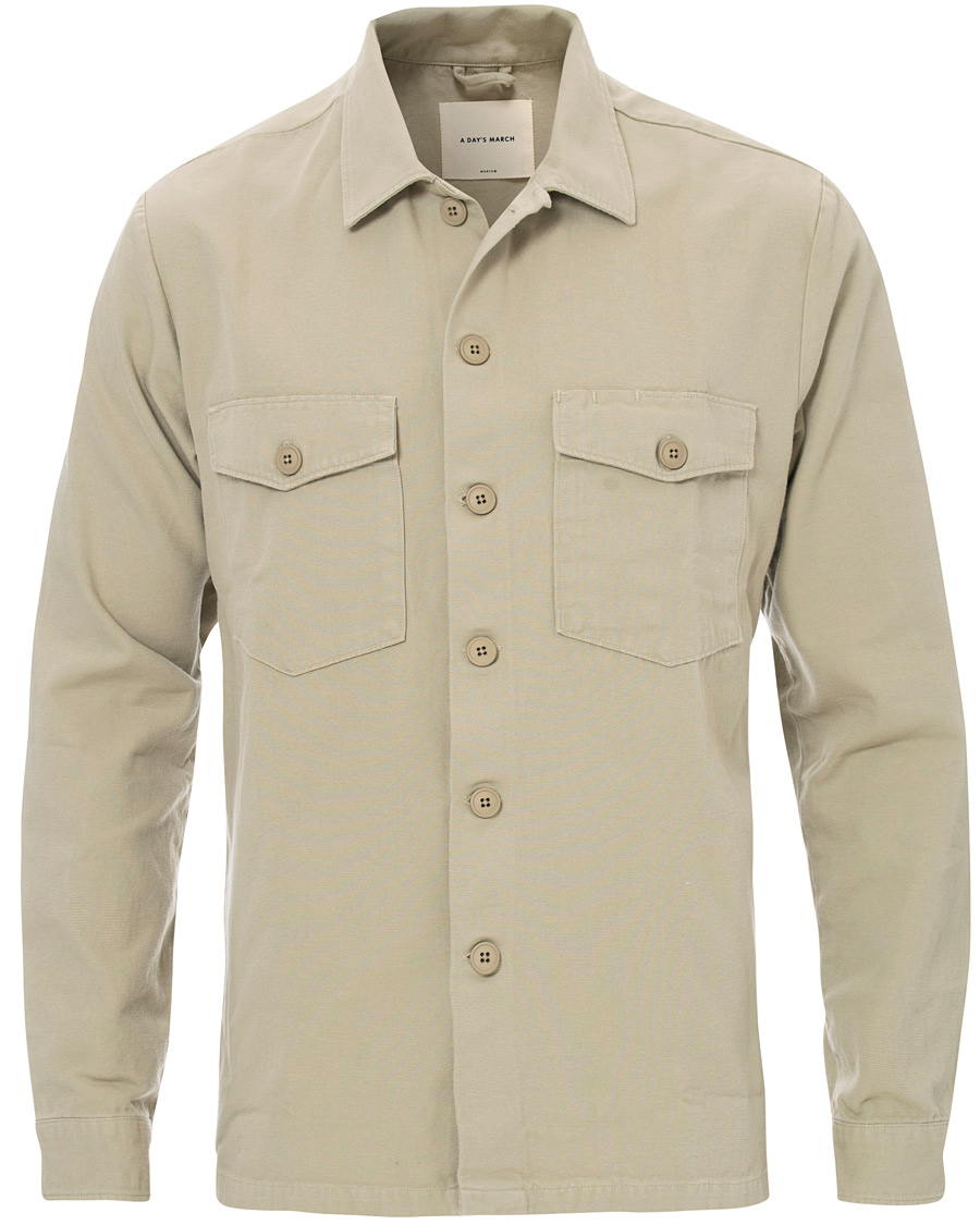 Homme | Chemises | A Day's March | Utility Shirt Desert