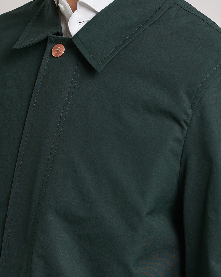 Homme | Manteaux Et Vestes | Private White V.C. | Unlined Cotton Ventile Mac Coat 3.0 Racing Green