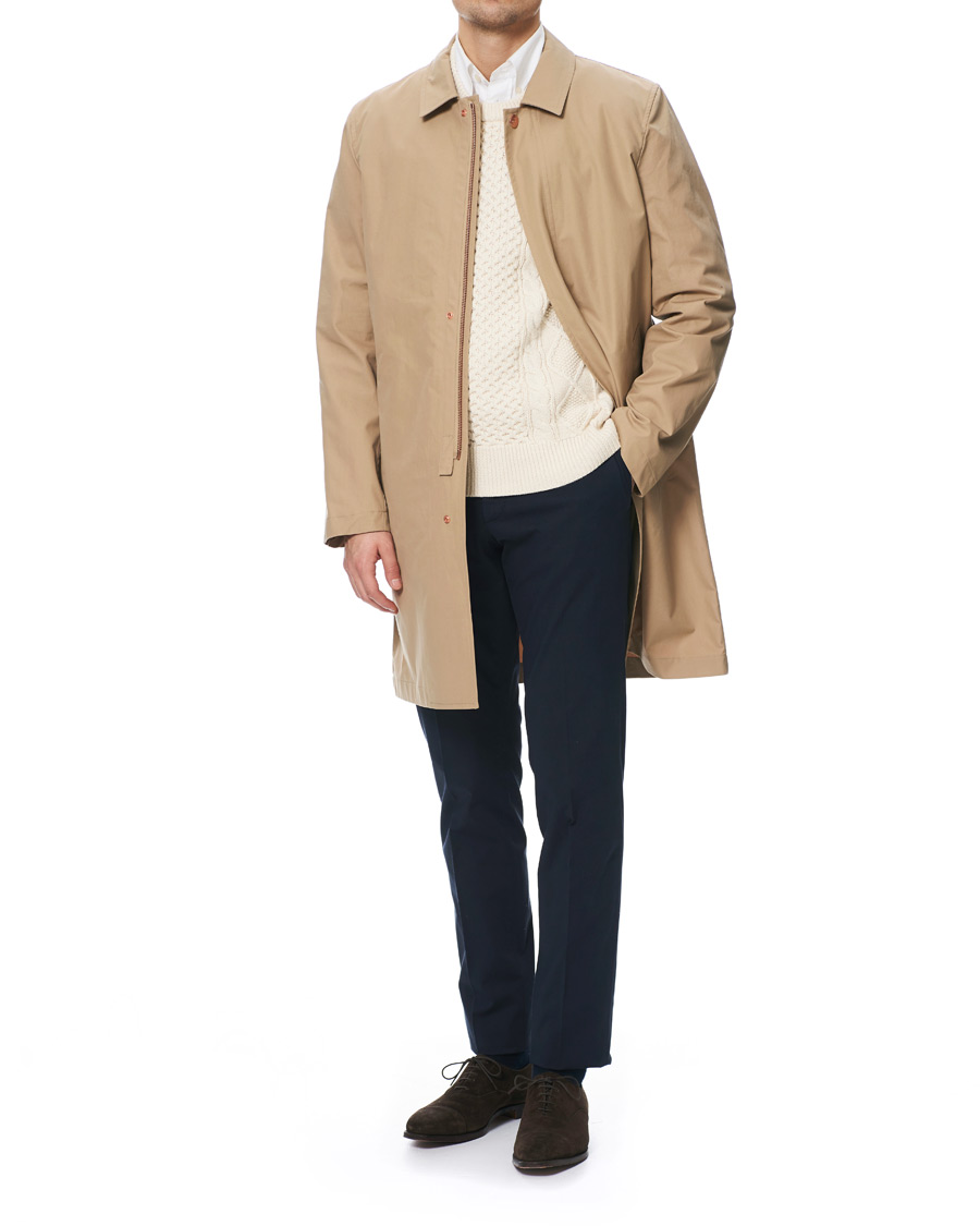 Homme | Manteaux Et Vestes | Private White V.C. | Unlined Cotton Ventile Mac Coat 3.0 Sand