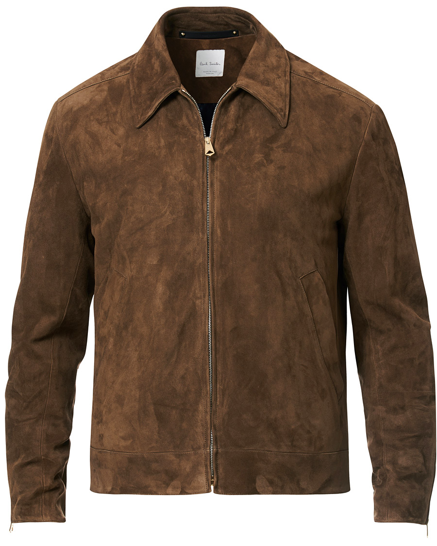 Homme | Manteaux Et Vestes | Paul Smith | Suede Jacket Brown