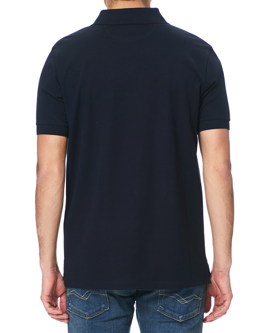 Homme | Polos | Paul Smith | Placket Stripe Polo Navy