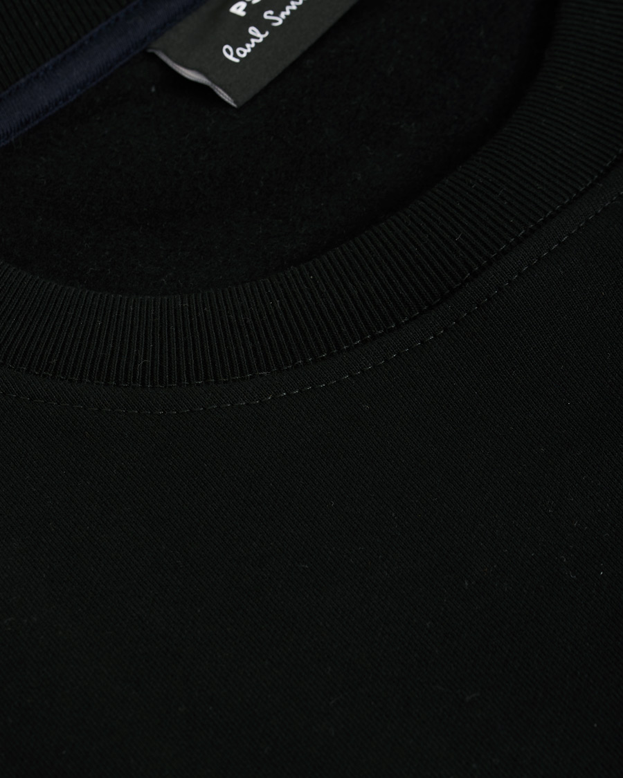 Homme | Pulls Et Tricots | PS Paul Smith | Organic Cotton Halo Zebra Sweatshirt Black