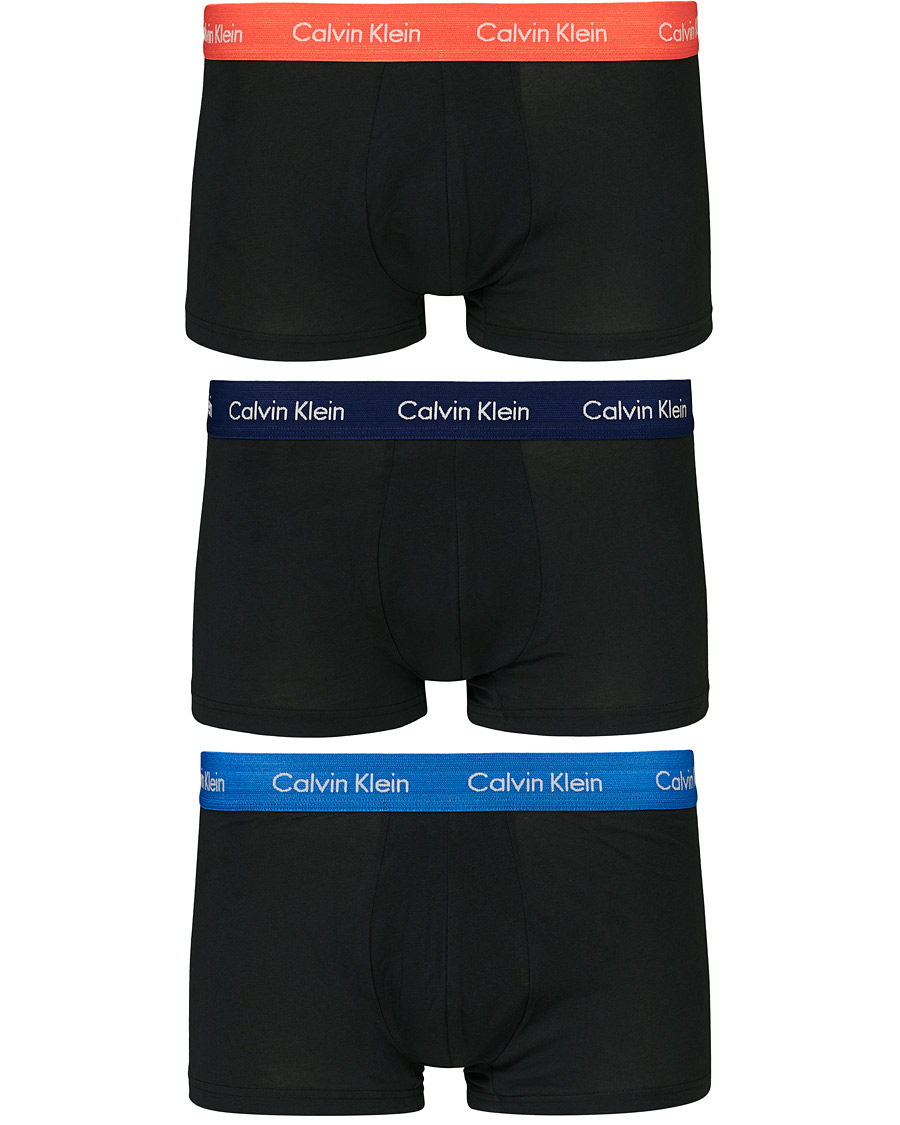Homme | Sous-Vêtements Et Chaussettes | Calvin Klein | Cotton Stretch Trunk 3-Pack Minnow/Horoscope/Inferno