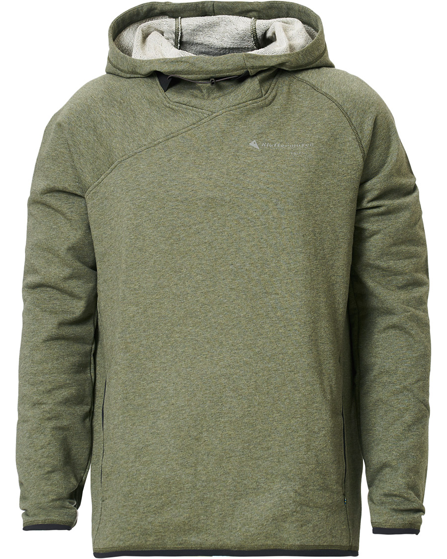 Homme | Pulls Et Tricots | Klättermusen | Falen Hooded Sweatshirt Dusty Green