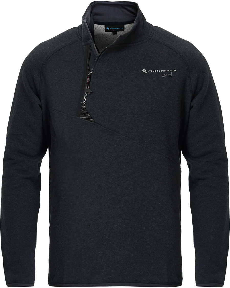 Heren | Truien | Klättermusen | Falen Crew Neck Sweatshirt Raven
