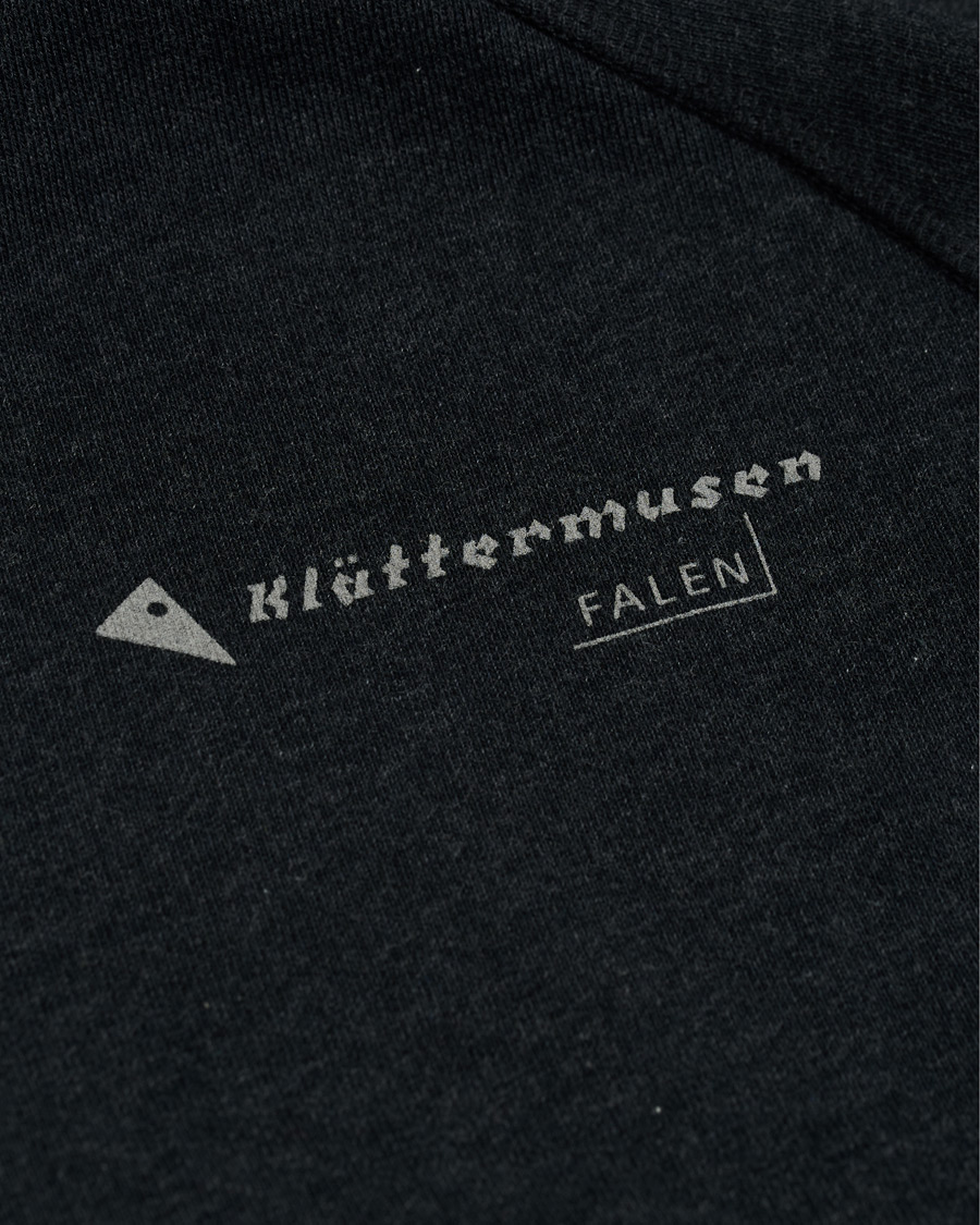 Heren | Truien | Klättermusen | Falen Crew Neck Sweatshirt Raven