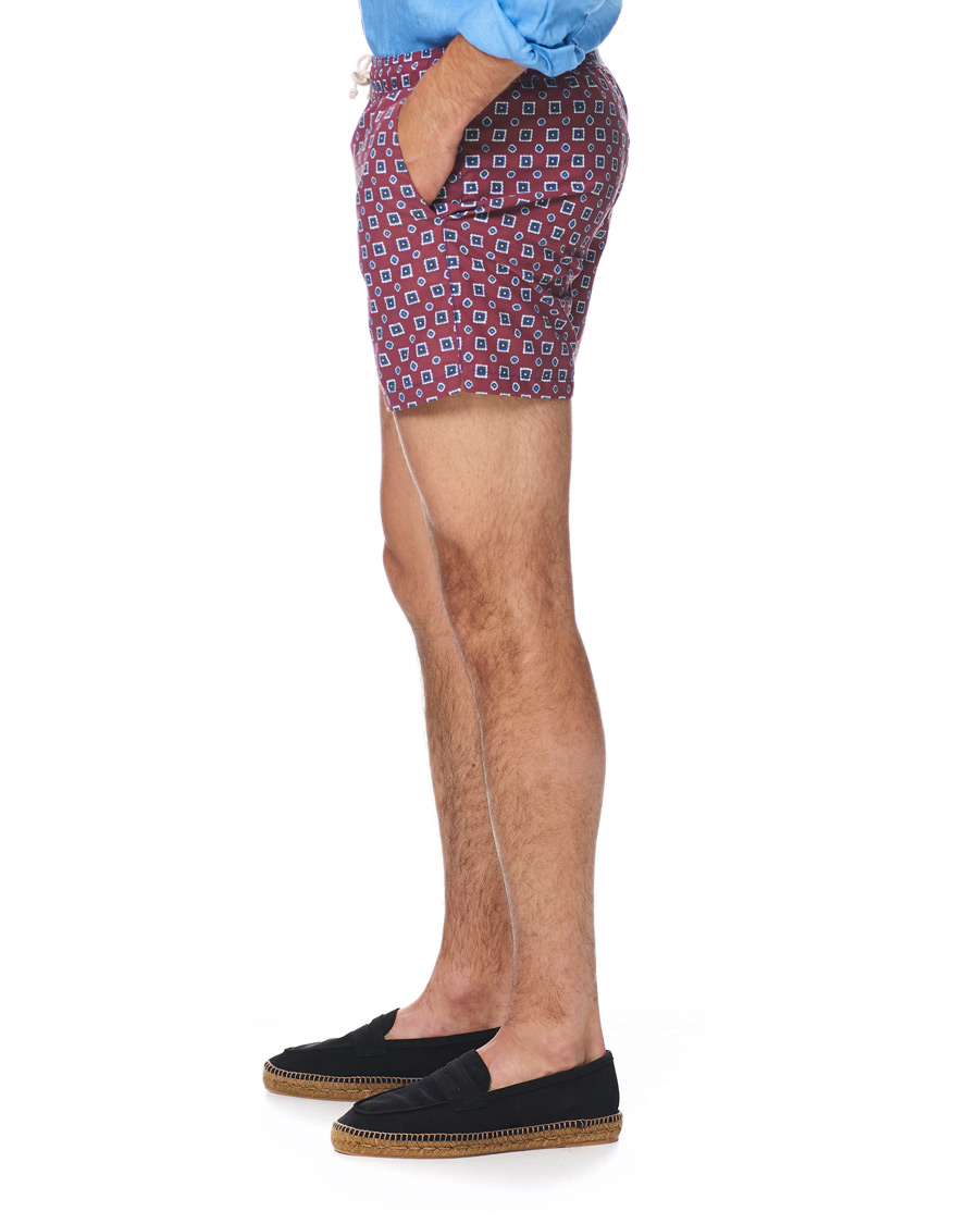 Homme | Maillots De Bain | Ripa Ripa | Scirocco Printed Swimshorts Red