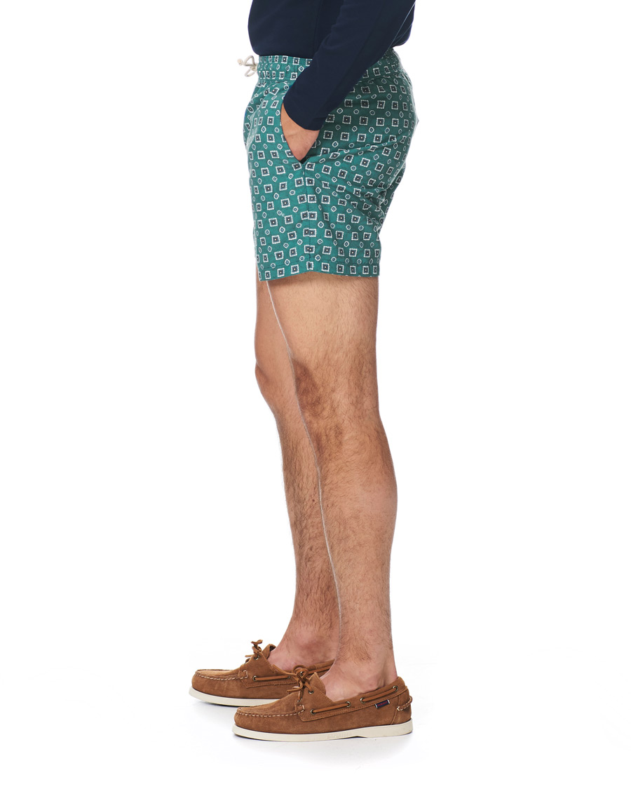 Homme | Maillots De Bain | Ripa Ripa | Scirocco Printed Swim Shorts Green