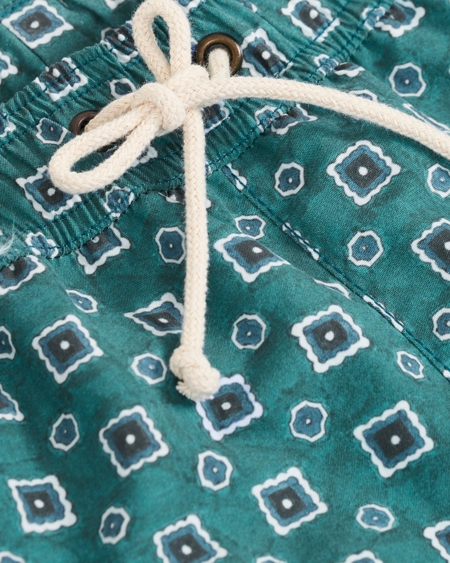 Homme | Maillots De Bain | Ripa Ripa | Scirocco Printed Swim Shorts Green