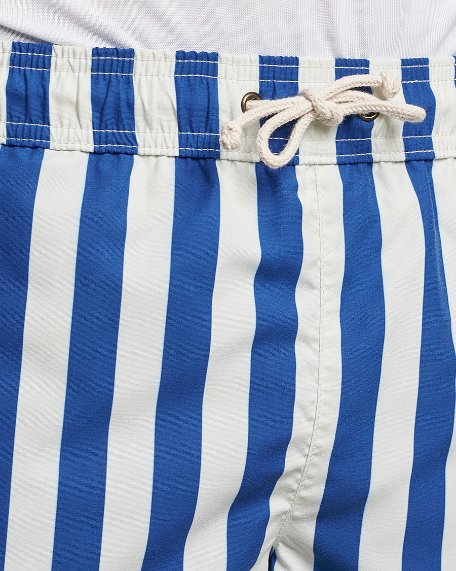 Homme | Maillots De Bain | Ripa Ripa | Paraggi Striped Swimshorts Blue/White