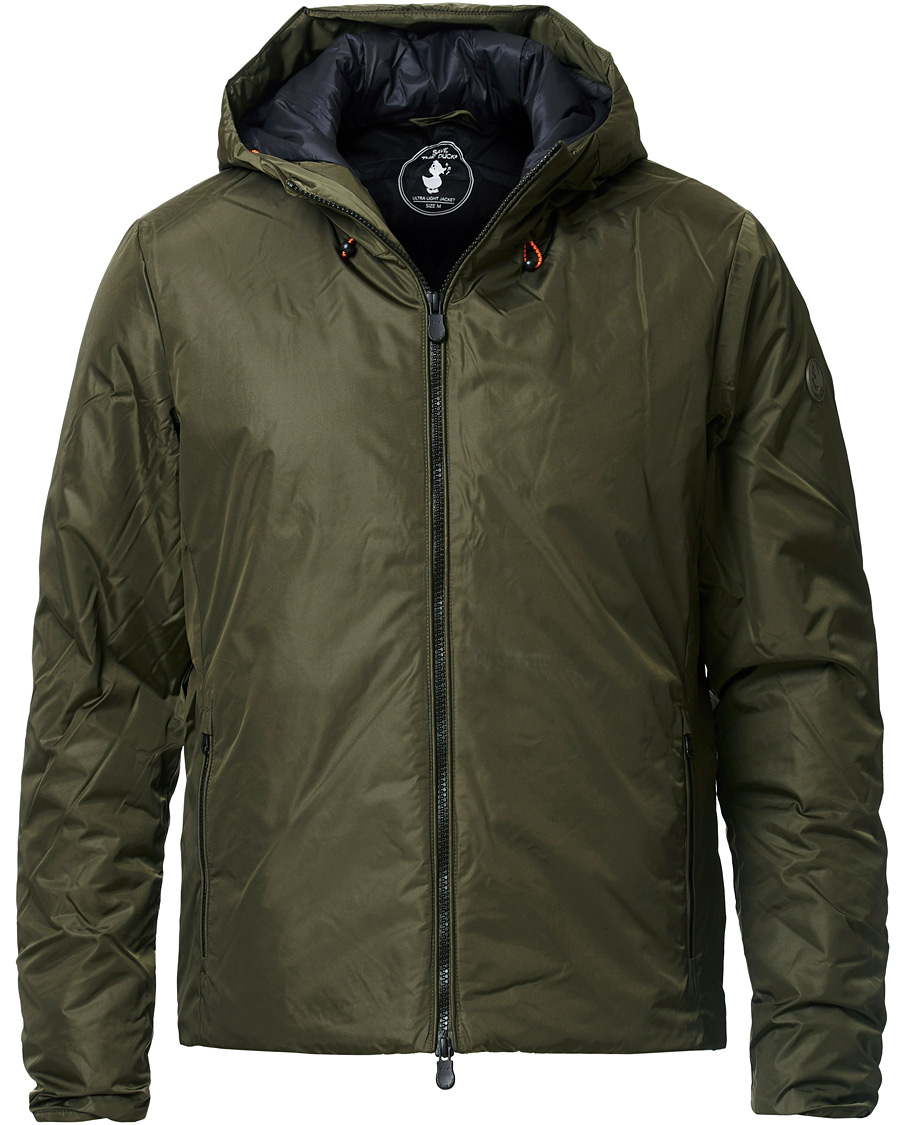 Homme | Manteaux Et Vestes | Save The Duck | Lightweight Shiny Jacket Dusty Olive