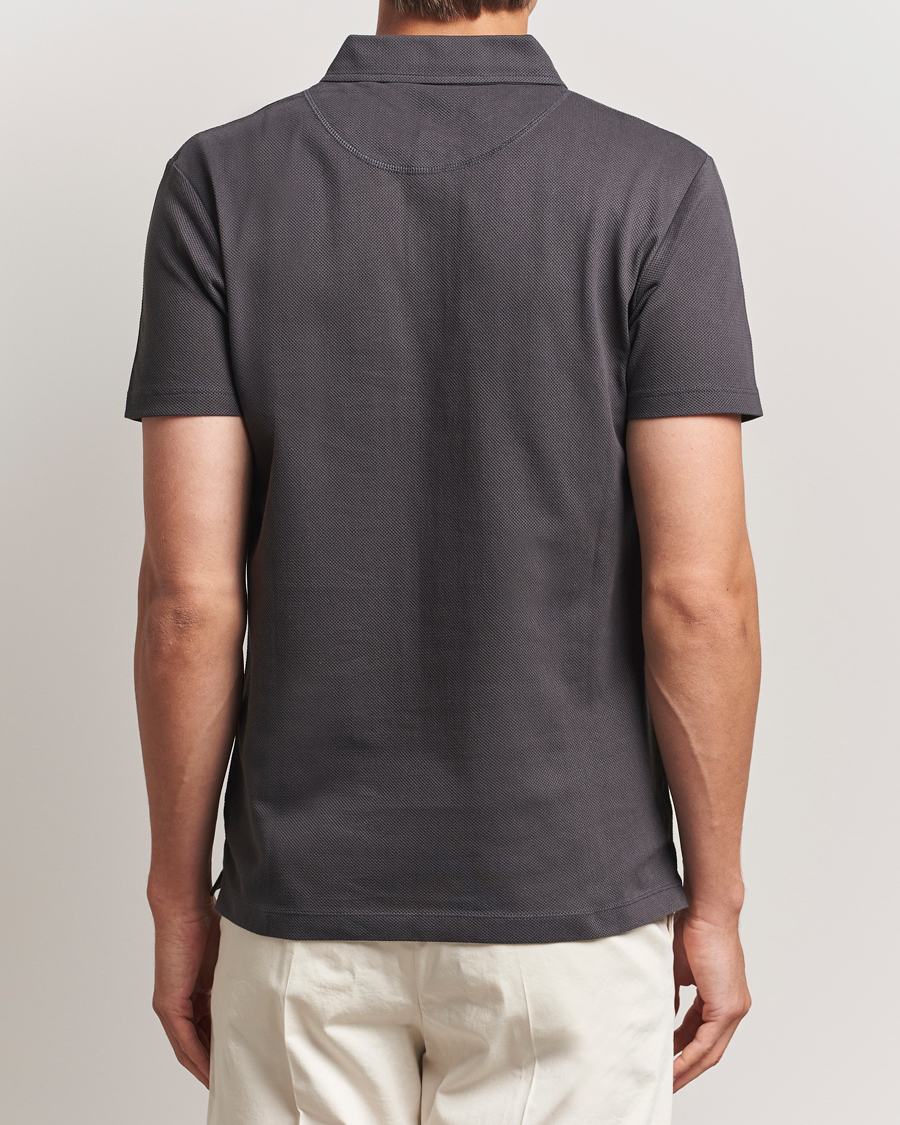 Heren | Polo's | Sunspel | Riviera Polo Shirt Charcoal