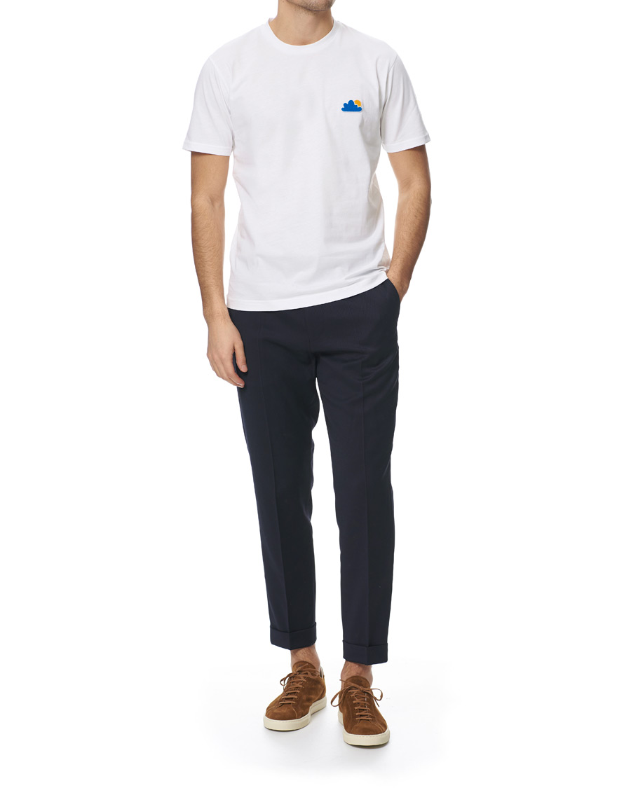 Homme | T-shirts | Sunspel | John Booth Colab Organic Tee White XXL