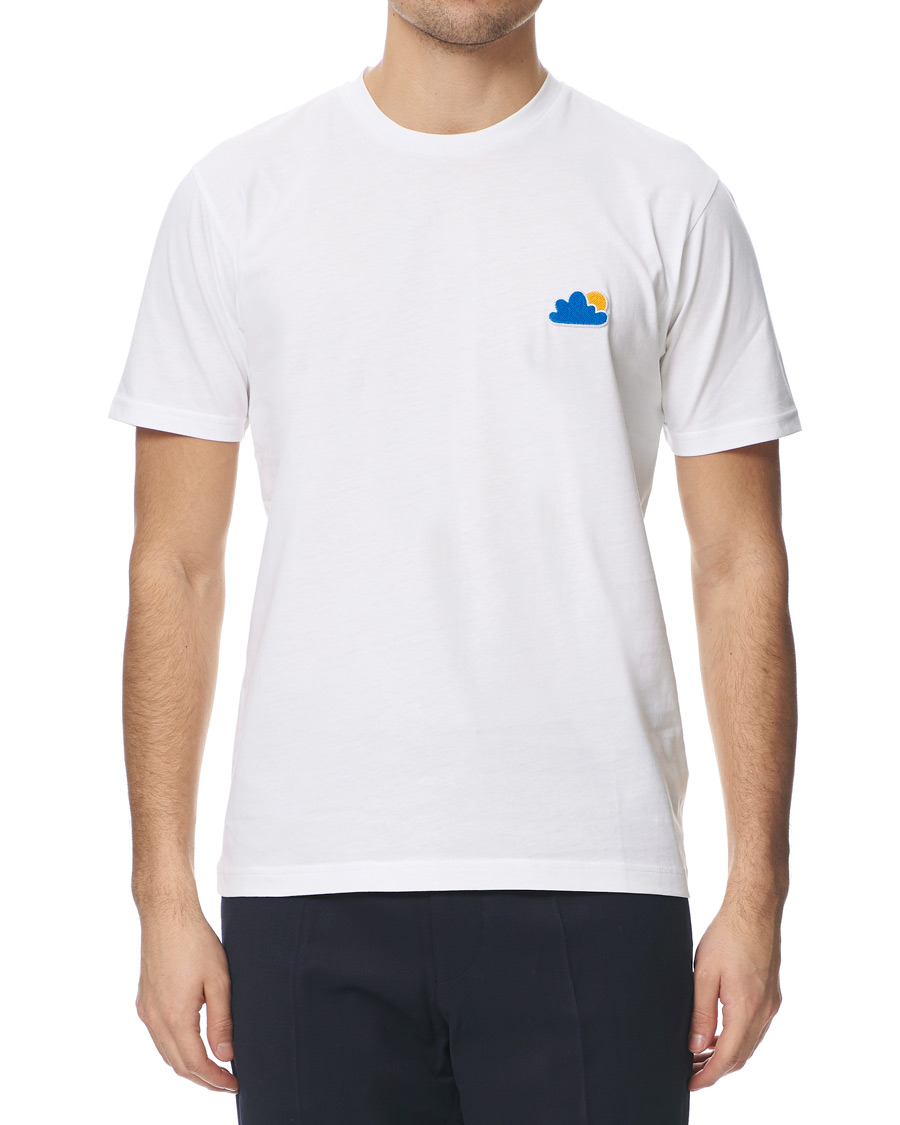 Homme | T-shirts | Sunspel | John Booth Colab Organic Tee White XXL