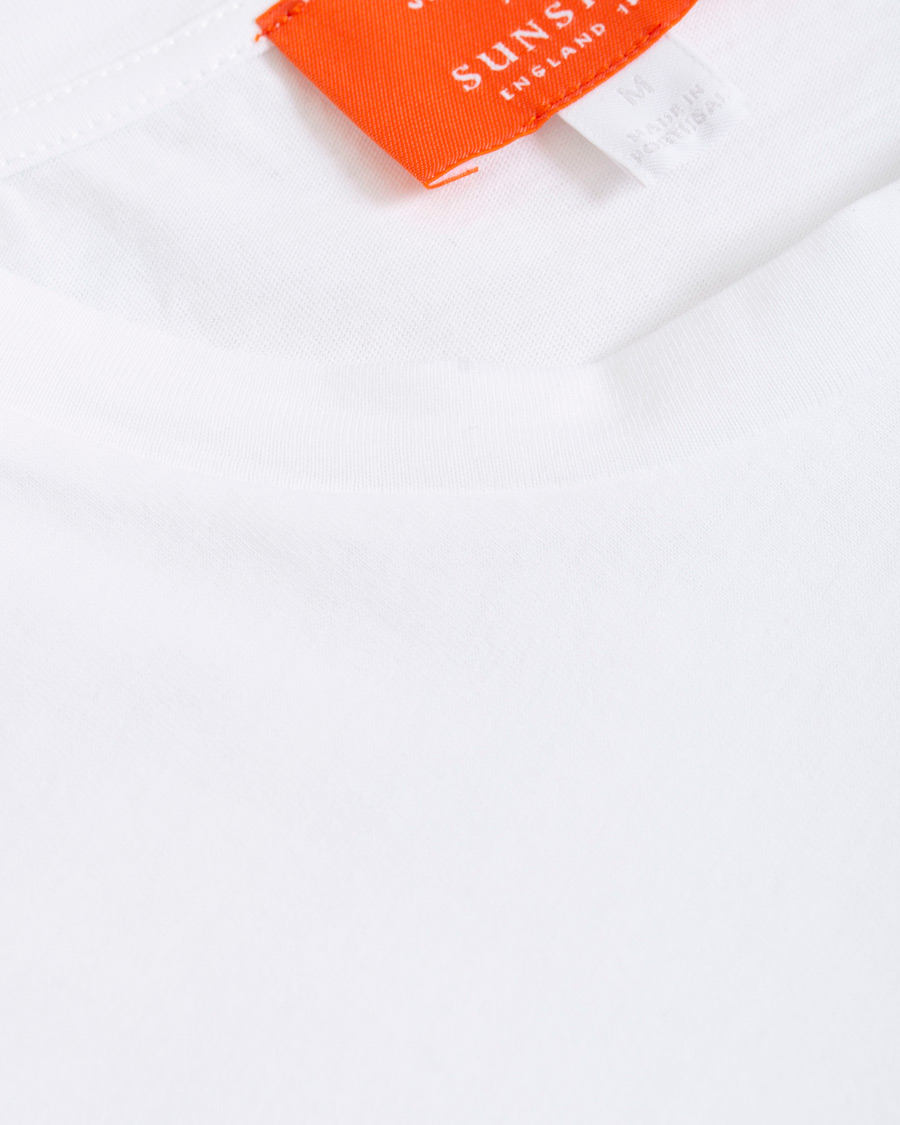 Homme | T-shirts | Sunspel | John Booth Colab Organic Tee White XXL