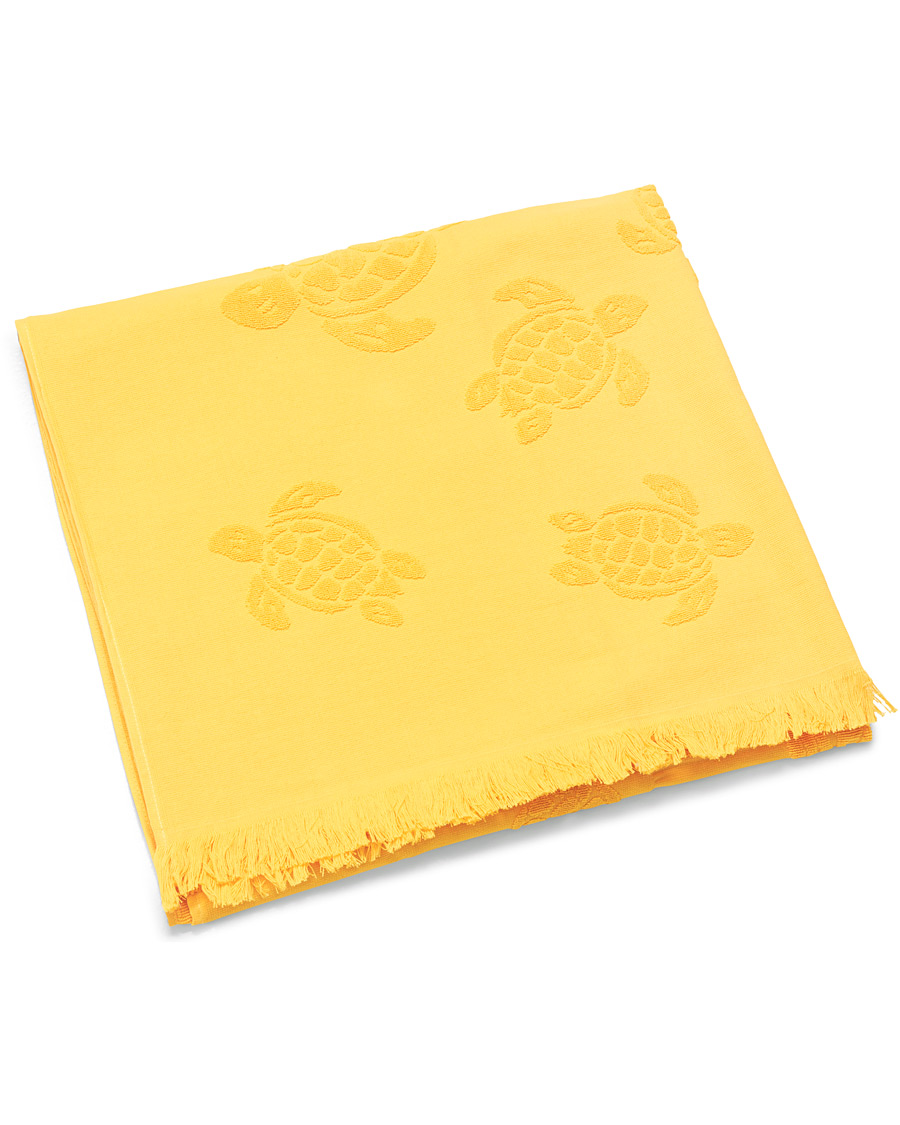 Homme | Maillots De Bain | Vilebrequin | Santah Jacquard Beach Towel Curry