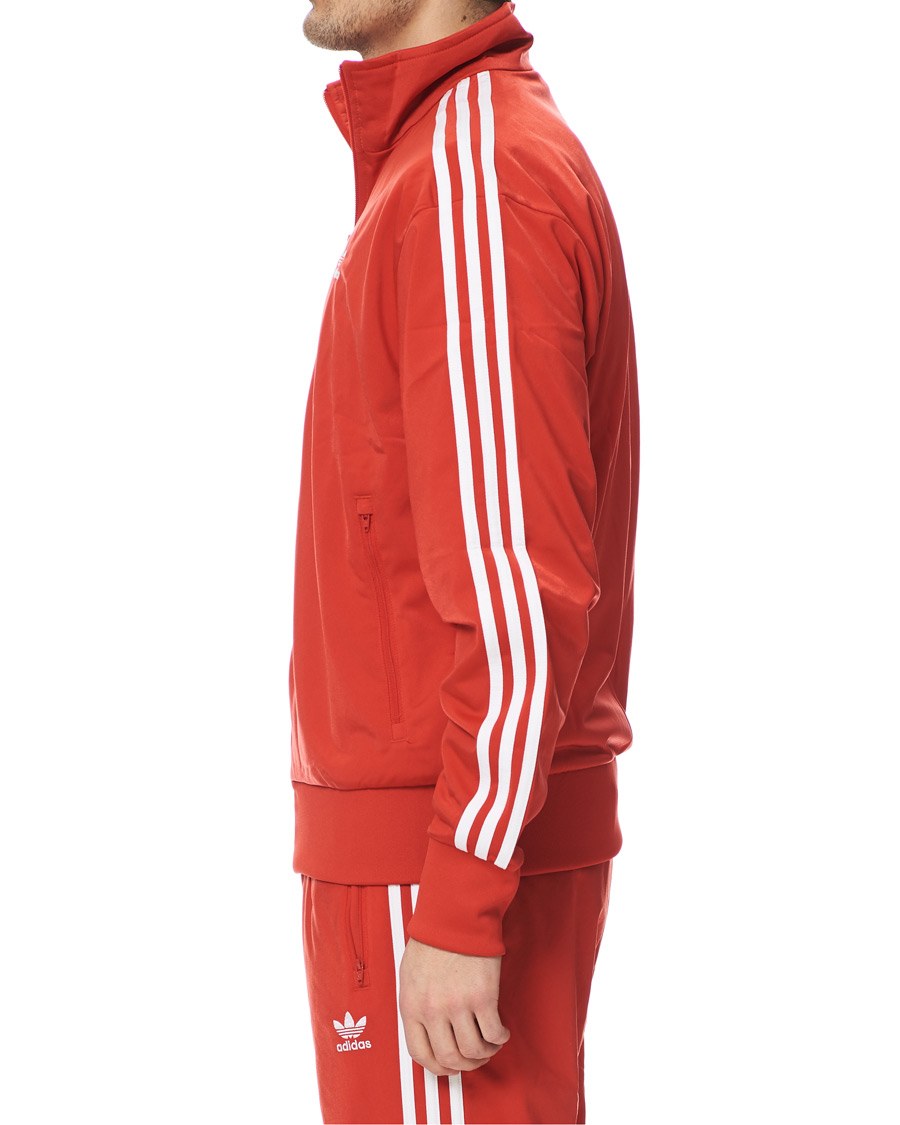 Heren | Truien | adidas Originals | Firebird Full Zip Sweater Red