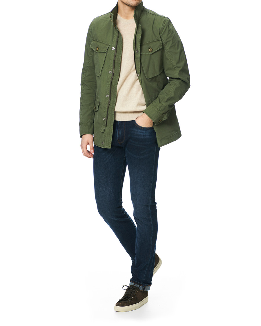 Homme | Manteaux Et Vestes | Baracuta | Iconic Wash Field Jacket Army