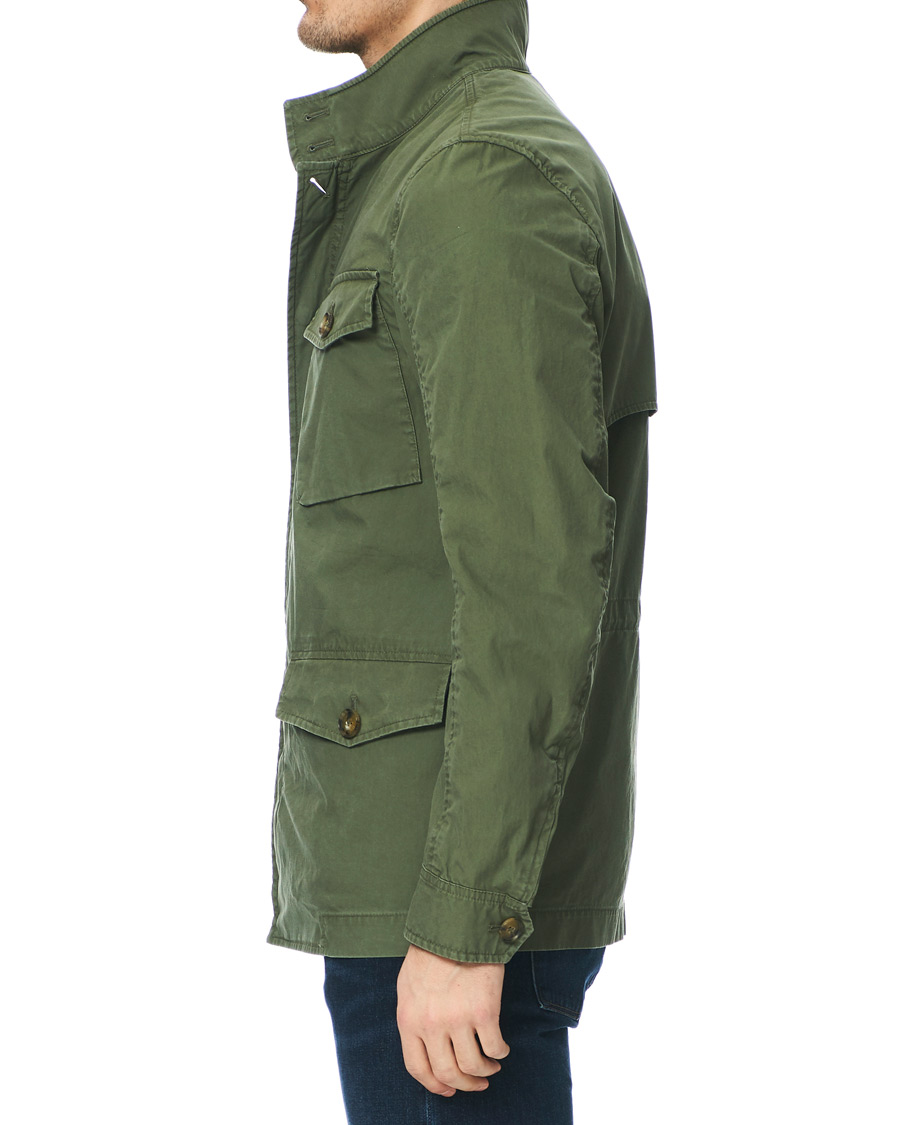 Homme | Manteaux Et Vestes | Baracuta | Iconic Wash Field Jacket Army