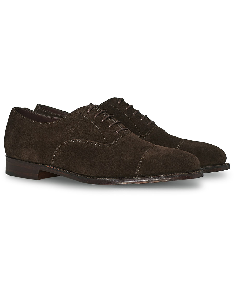 Homme | Loake 1880 Aldwych Oxford Dark Brown Suede | Loake 1880 | Aldwych Oxford Dark Brown Suede
