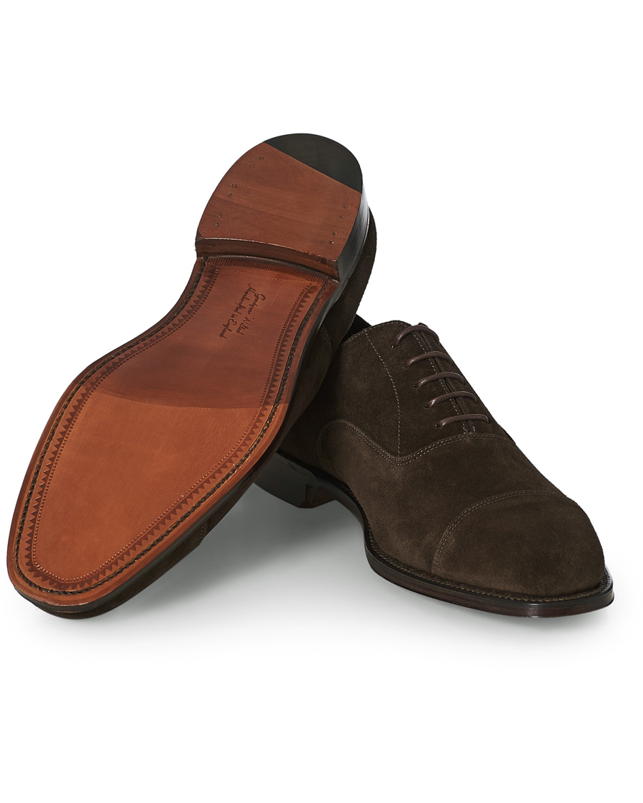 Homme | Loake 1880 Aldwych Oxford Dark Brown Suede | Loake 1880 | Aldwych Oxford Dark Brown Suede