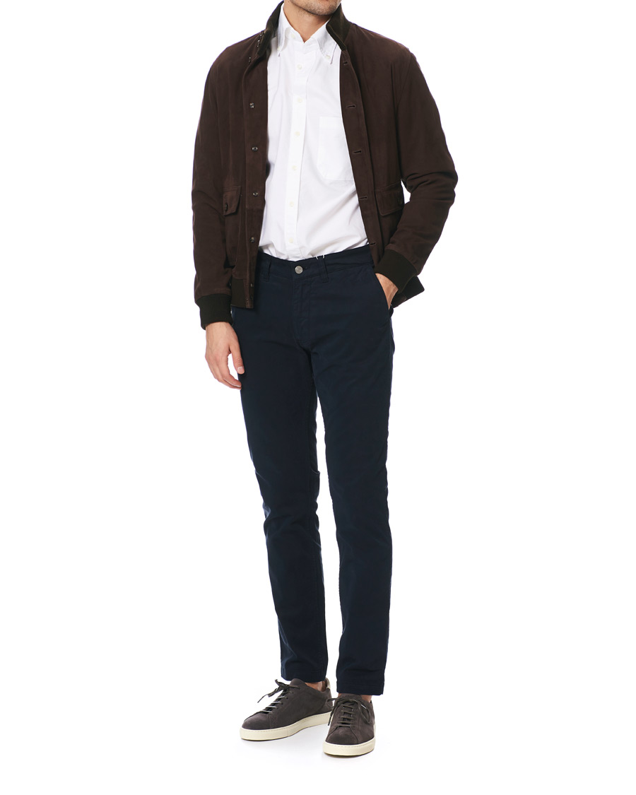 Homme | Chemises | Stenströms | Slimline Oxford Shirt White