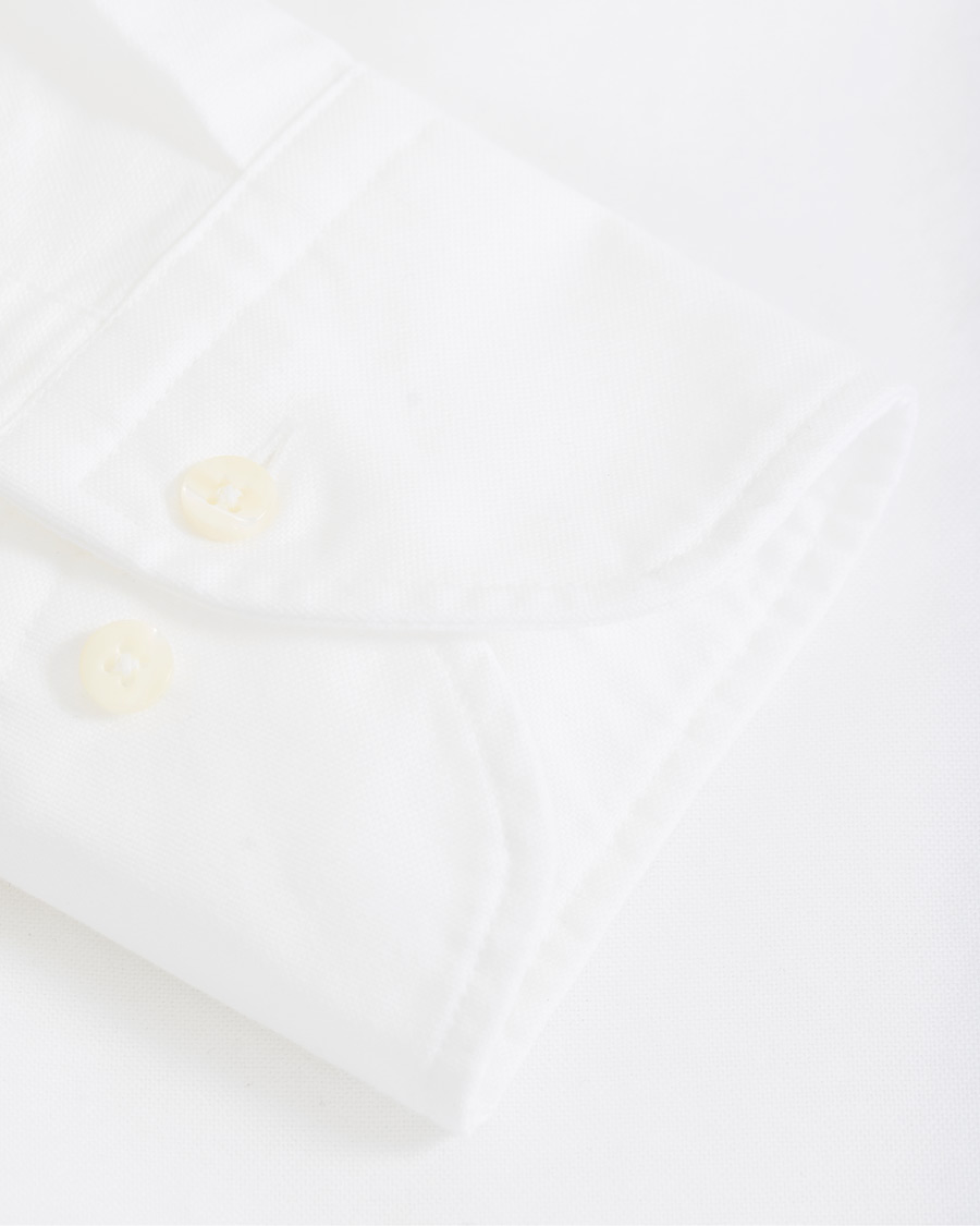 Homme | Chemises | Stenströms | Slimline Oxford Shirt White