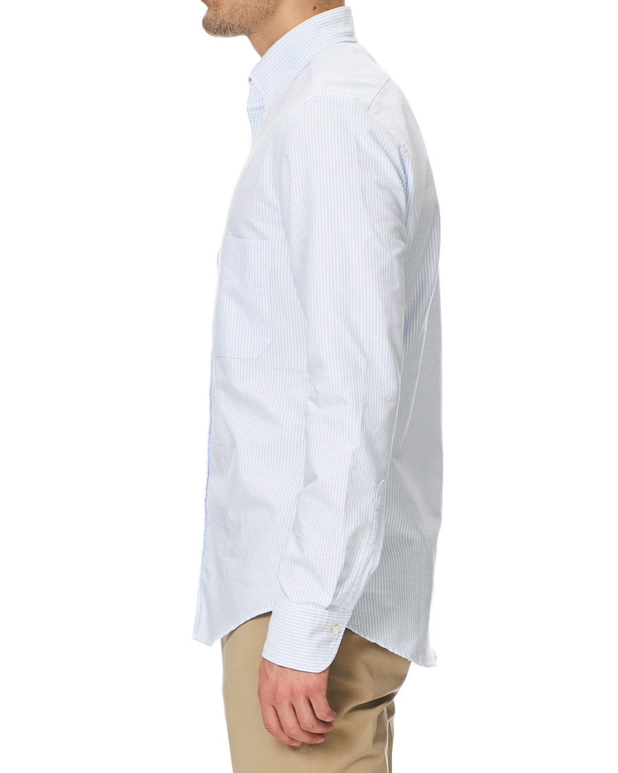 Homme | Chemises | Stenströms | Slimline Oxford Shirt Blue/White