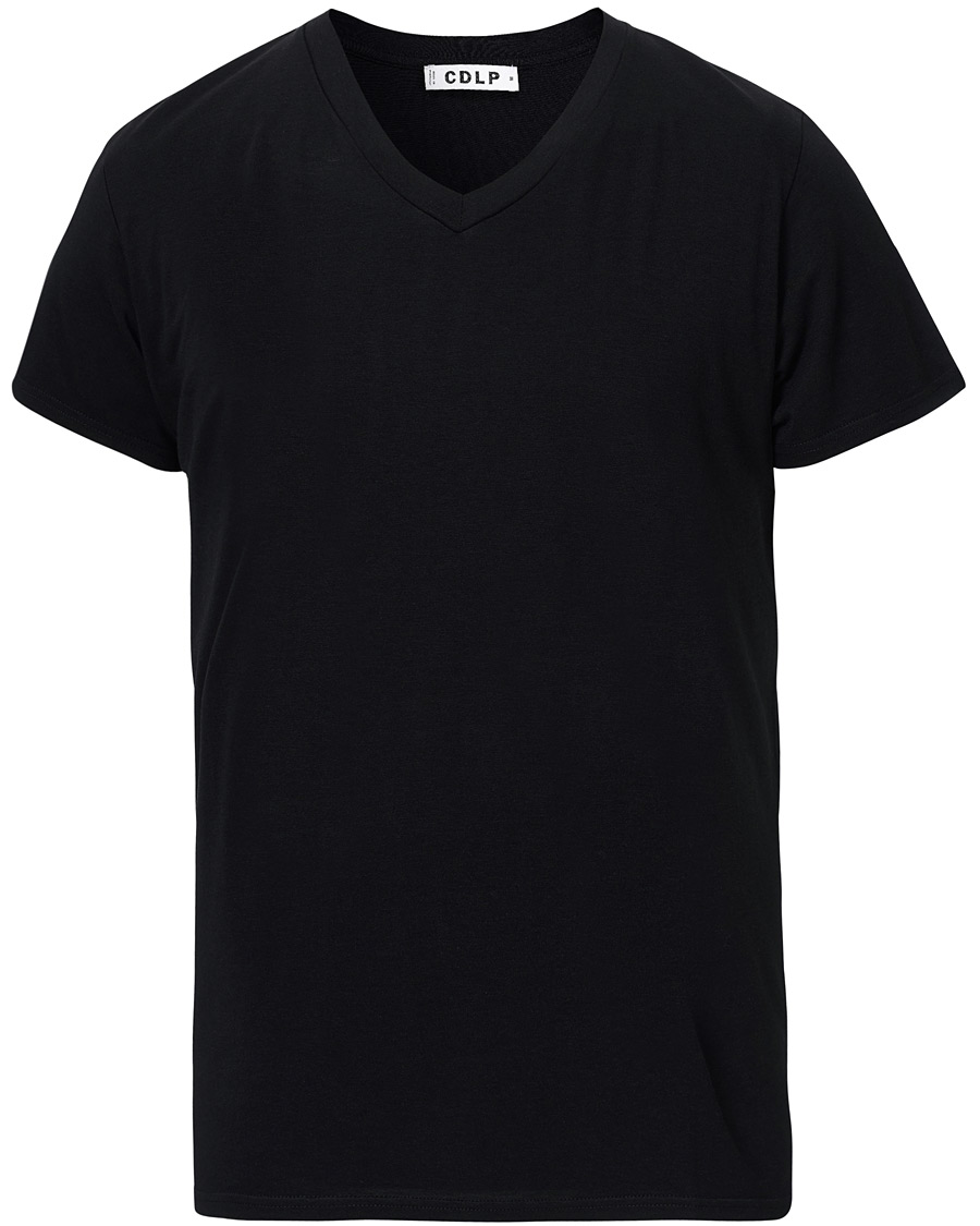 Heren | T-shirts | CDLP | V-Neck Tee Black