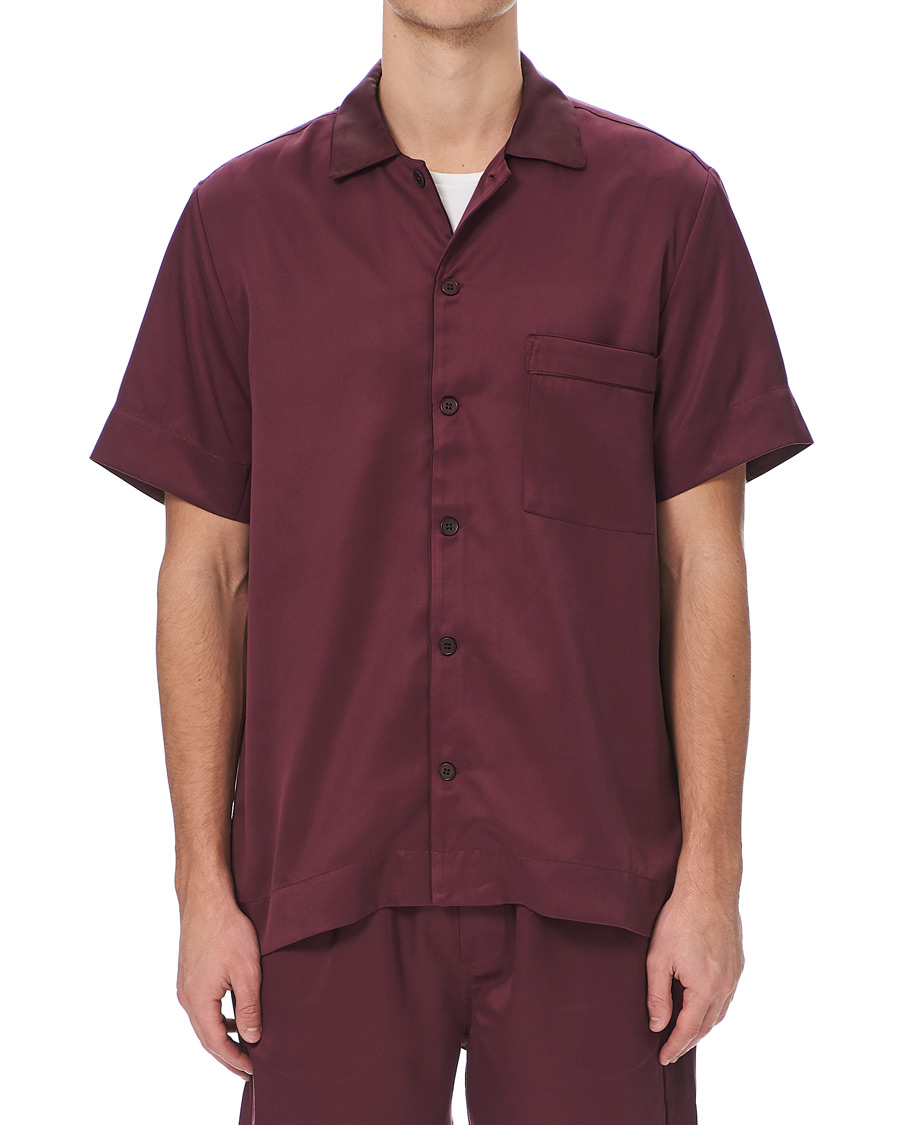 Homme | | CDLP | Home Suit Short Sleeve Burgundy