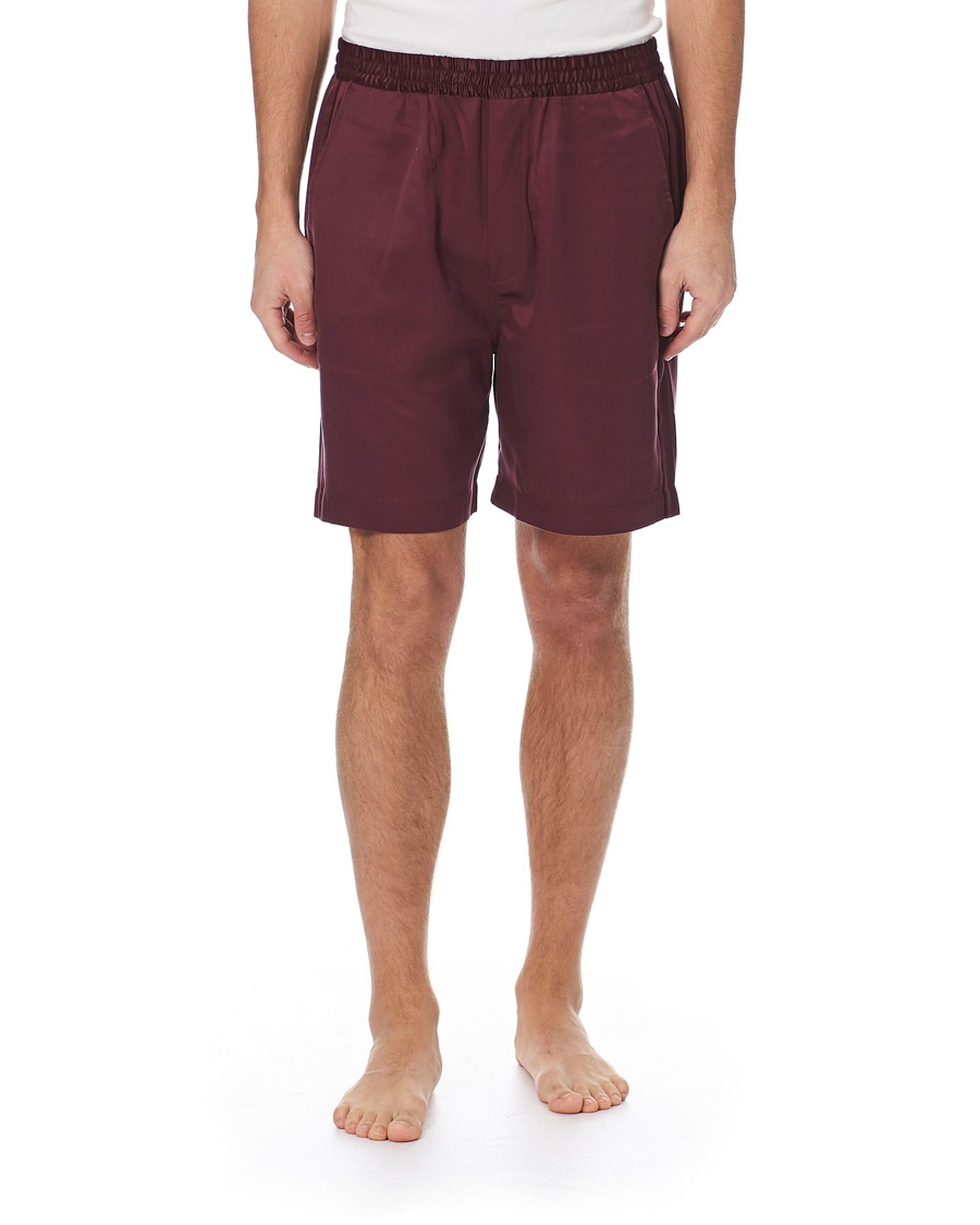 Homme | | CDLP | Home Suit Short Sleeve Burgundy