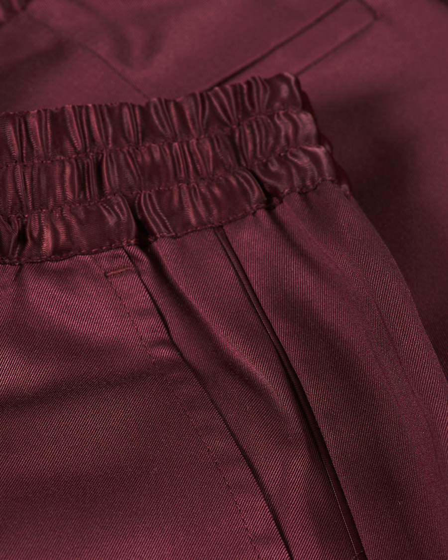 Homme | | CDLP | Home Suit Short Sleeve Burgundy