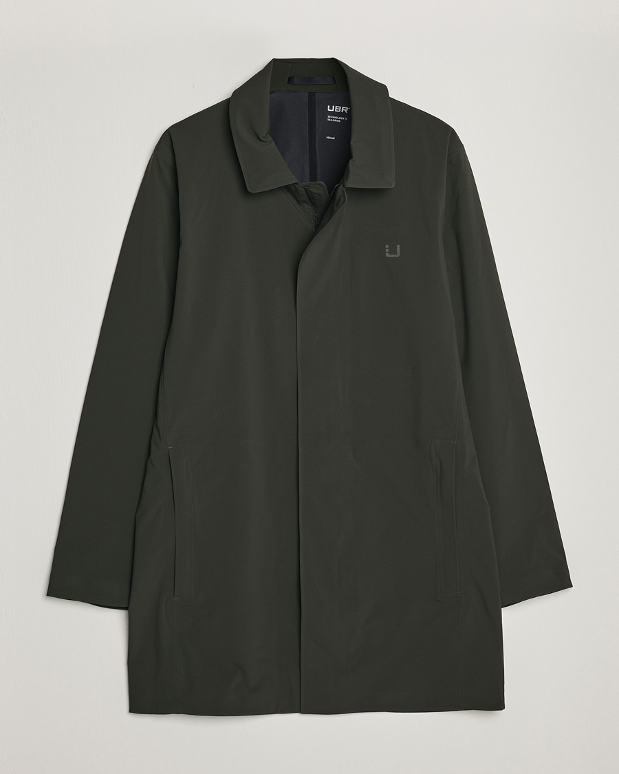 Homme | Manteaux Et Vestes | UBR | Sky Fall Waterproof Coat Night Olive