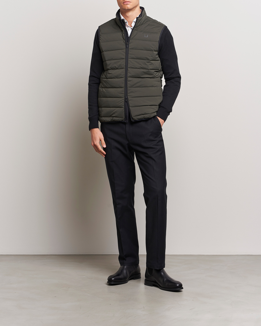 Heren | Gilets | UBR | Sonic Vest Night Olive