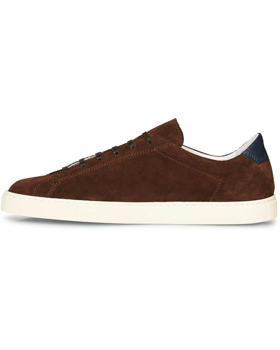 Homme | C.QP Racquet Sneaker Chocolate Suede | CQP | C.QP Racquet Sneaker Chocolate Suede