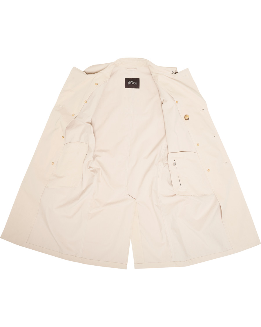 Homme | Manteaux Et Vestes | Oscar Jacobson | Reace Double Breasted Trenchcoat Beige