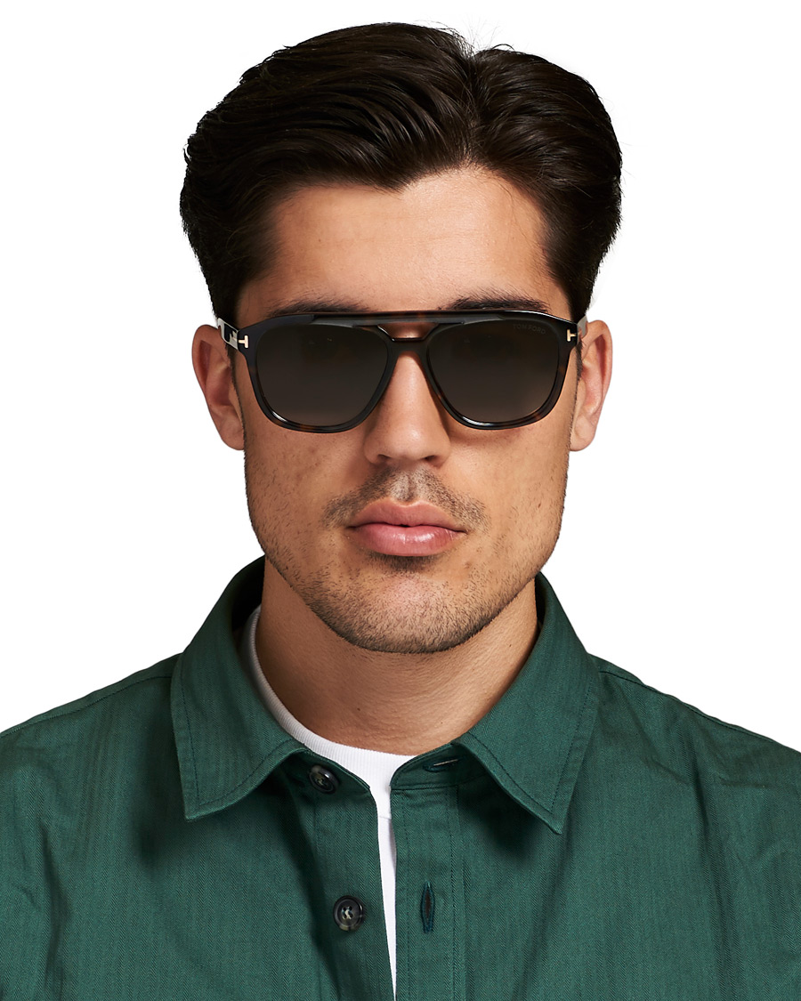 Homme | Tom Ford Gerrard FT0776 Sunglasses Havana/Gradient | Tom Ford | Gerrard FT0776 Sunglasses Havana/Gradient
