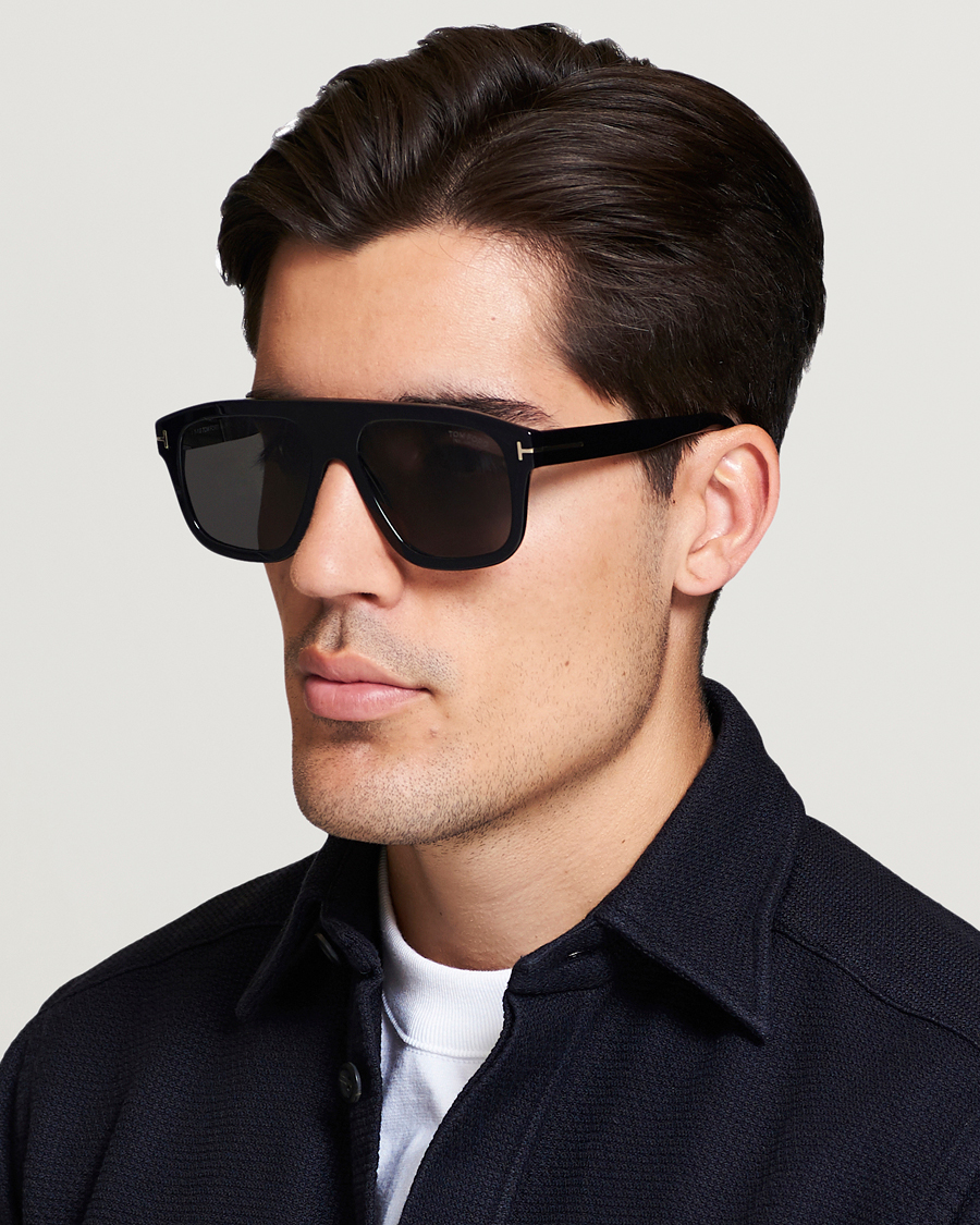 Homme | Tom Ford Thor FT0777 Sunglasses Black/Polarized | Tom Ford | Thor FT0777 Sunglasses Black/Polarized