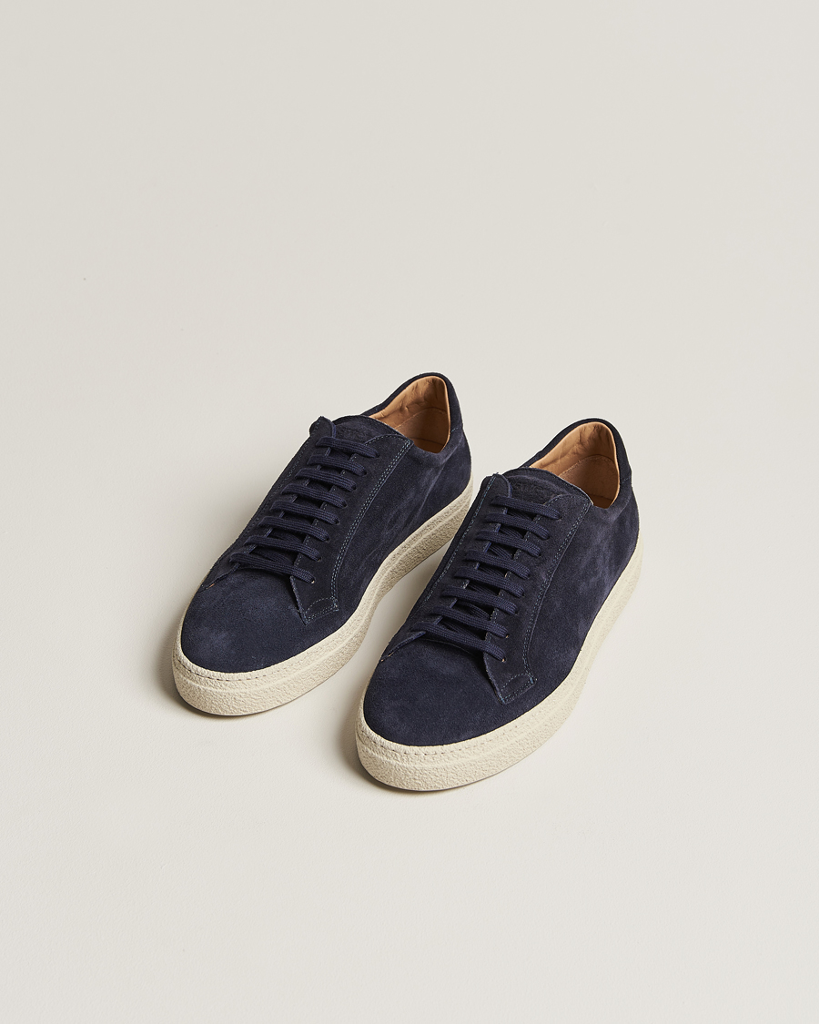 Homme | Sweyd 054 Sneakers Seppia Blue Suede | Sweyd | 054 Sneakers Seppia Blue Suede