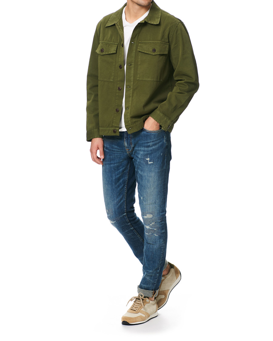 Homme | Chemises | Nudie Jeans | Colin Utility Overshirt Green