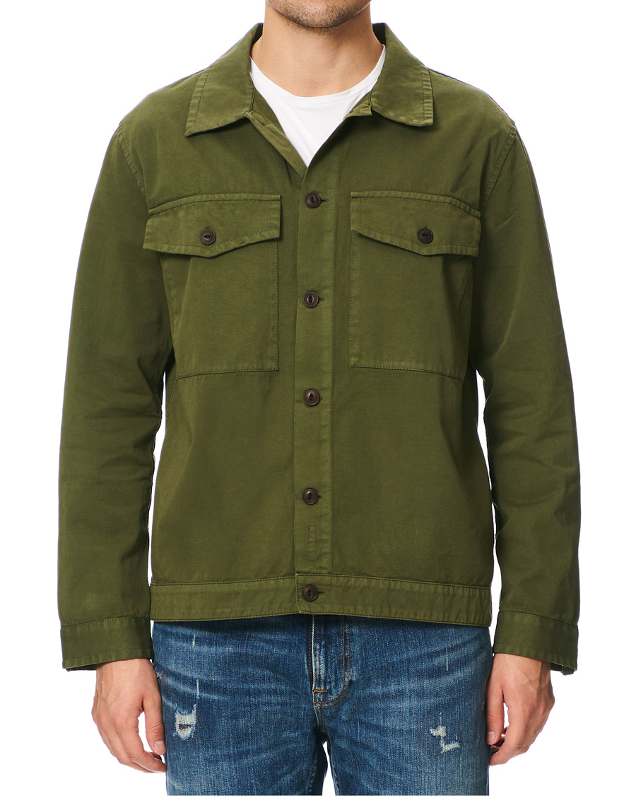 Homme | Chemises | Nudie Jeans | Colin Utility Overshirt Green
