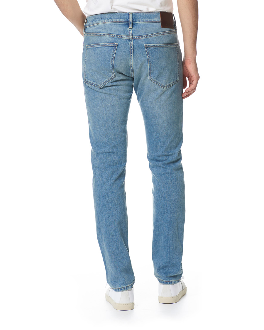 Heren | Jeans | C.O.F. Studio | M7 Tapered Stretch Jeans Light Blue