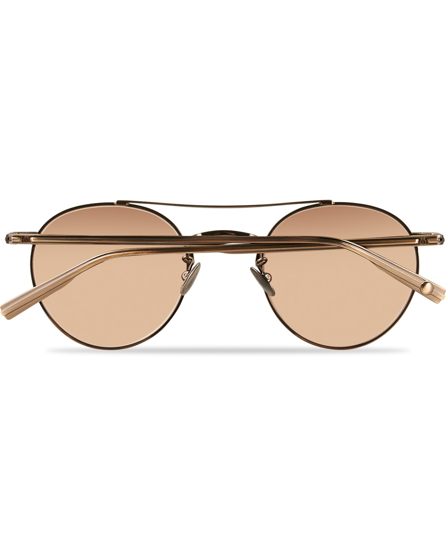 Homme | Garrett Leight Limited Edition X Rimowa 49 Sunglasses Flat Sienna | Garrett Leight | Limited Edition X Rimowa 49 Sunglasses Flat Sienna
