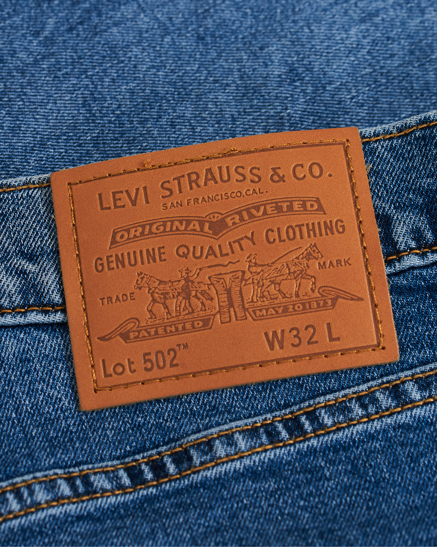 Heren | Korte broek | Levi's | 502 Taper Stretch Denim Shorts Mt Home