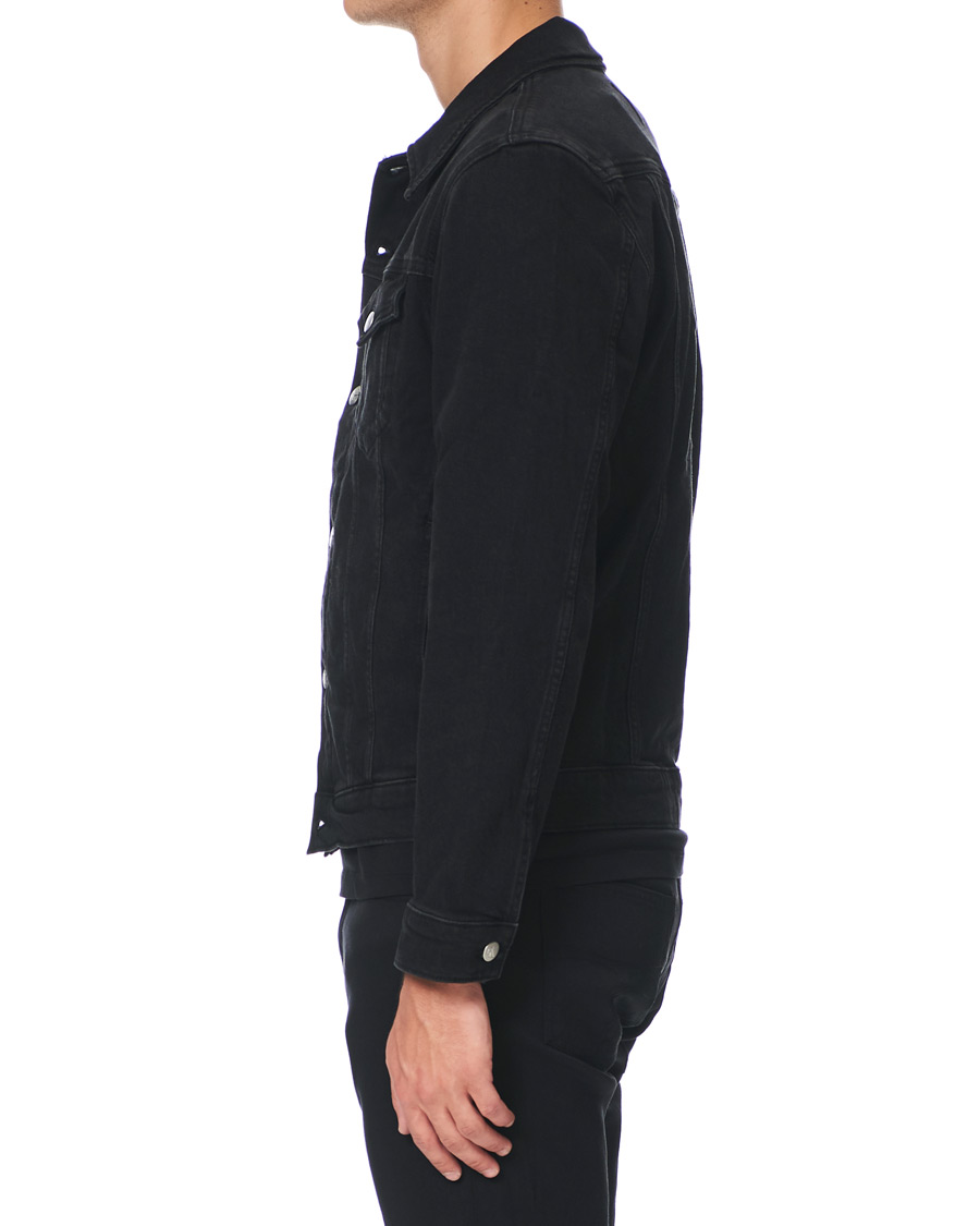 Homme | Manteaux Et Vestes | Calvin Klein Jeans | Foundation Slim Denim Jacket Washed Black
