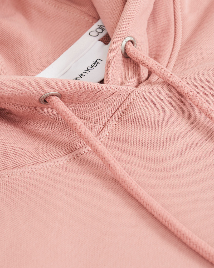 Homme | Pulls Et Tricots | Calvin Klein | Front Logo Hoodie Muted Pink