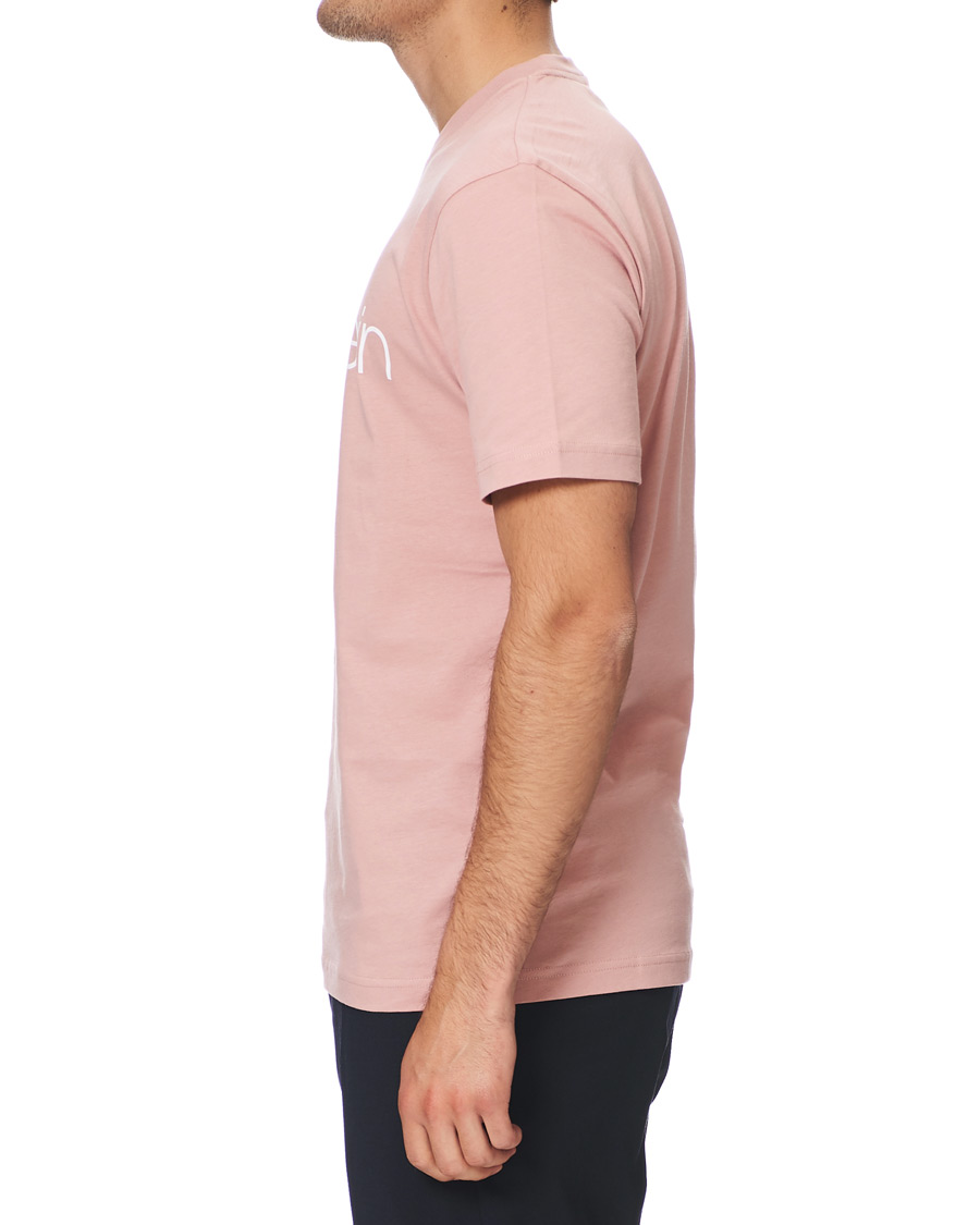 Homme | T-shirts | Calvin Klein | Front Logo Crew Neck Tee Muted Pink