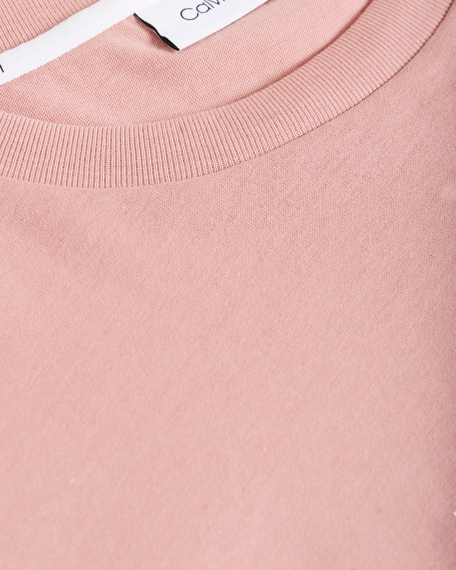 Homme | T-shirts | Calvin Klein | Front Logo Crew Neck Tee Muted Pink