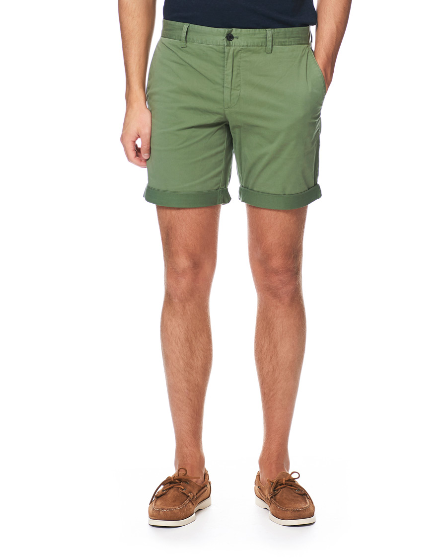Homme | Shorts | J.Lindeberg | Nathan Super Satin Shorts Sage Green
