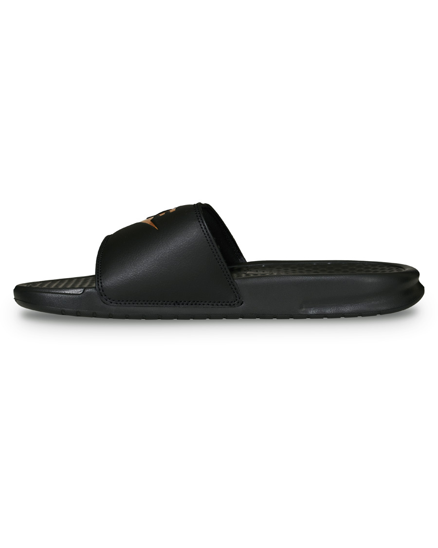 Homme | Nike Benassi JDI Slides Black/Gold | Nike | Benassi JDI Slides Black/Gold